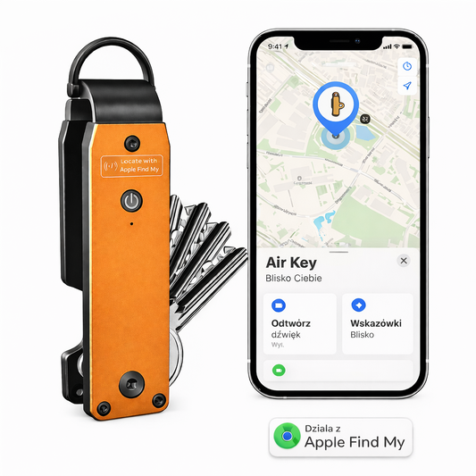 Smart Brelok z Lokalizatorem – Zawsze Wiesz, Gdzie Są Twoje Klucze | iOS i Android z Aplikacją